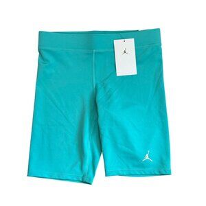 Jordan Tight Fit Compression Shorts Mens Size S Teal Activewear Built To Perform